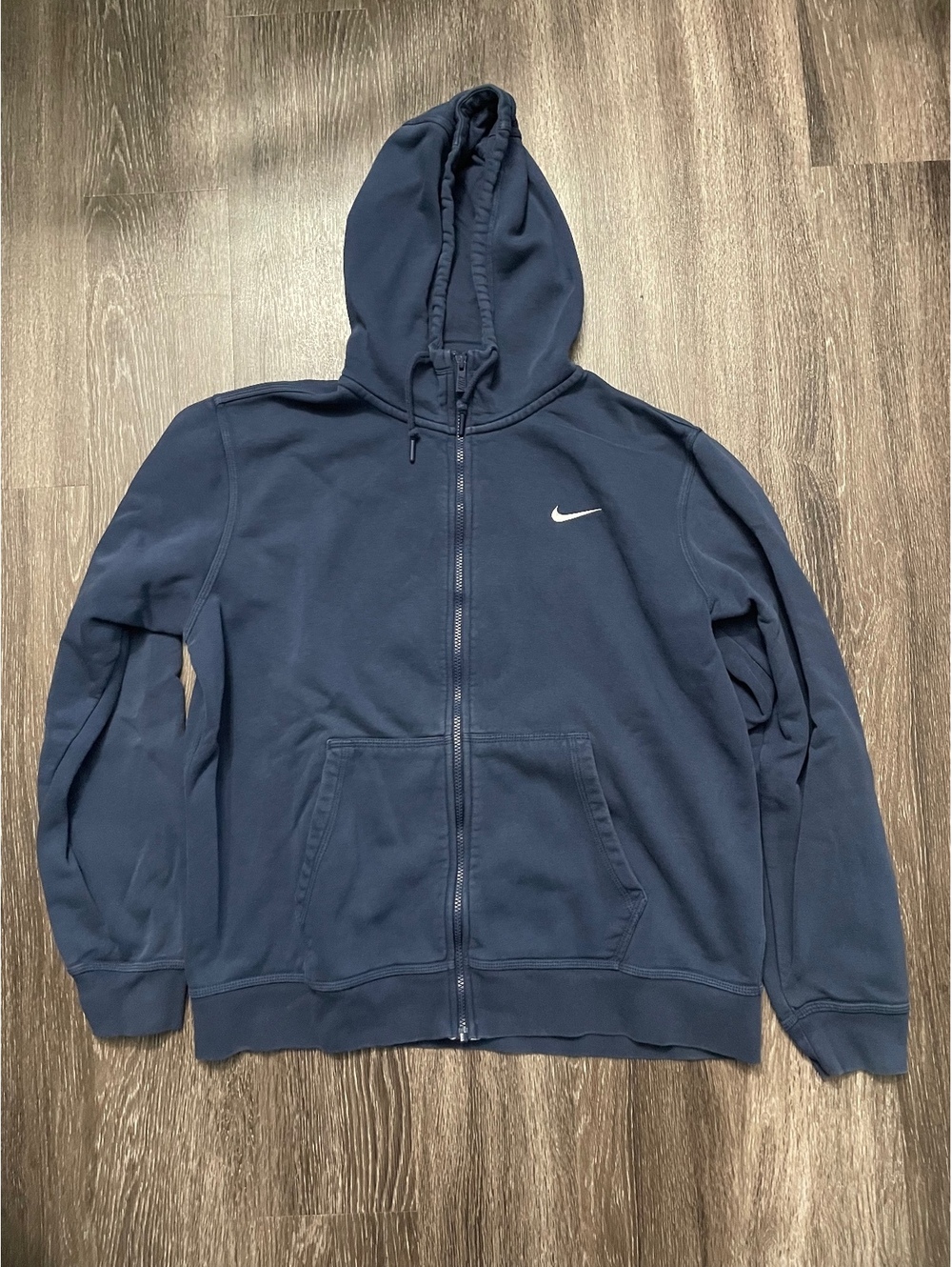00s Nike Club Fleece Full Zip Hoodie